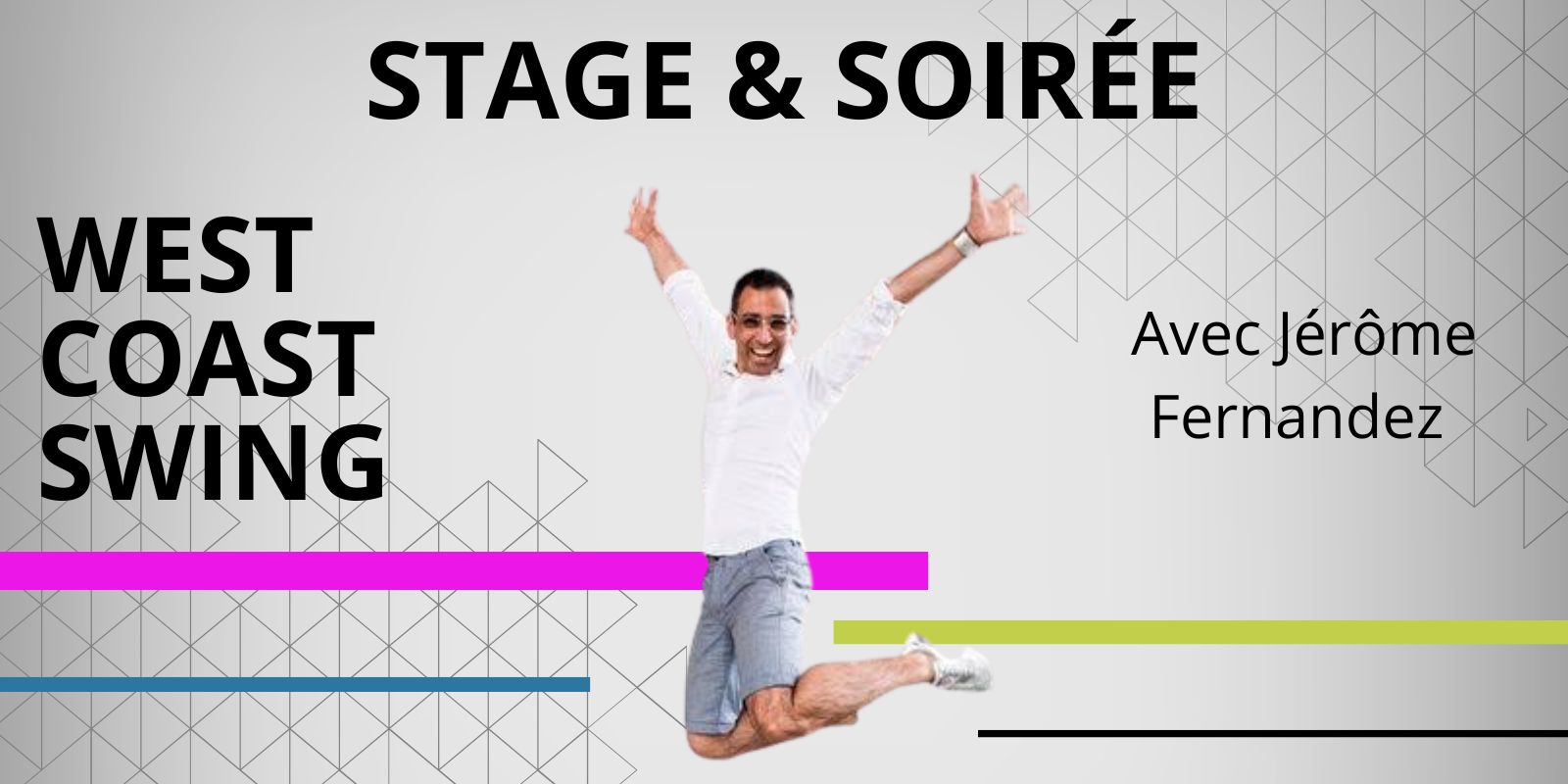 STAGE et SOIREE West Coast Swing avec Jérôme Fernandez